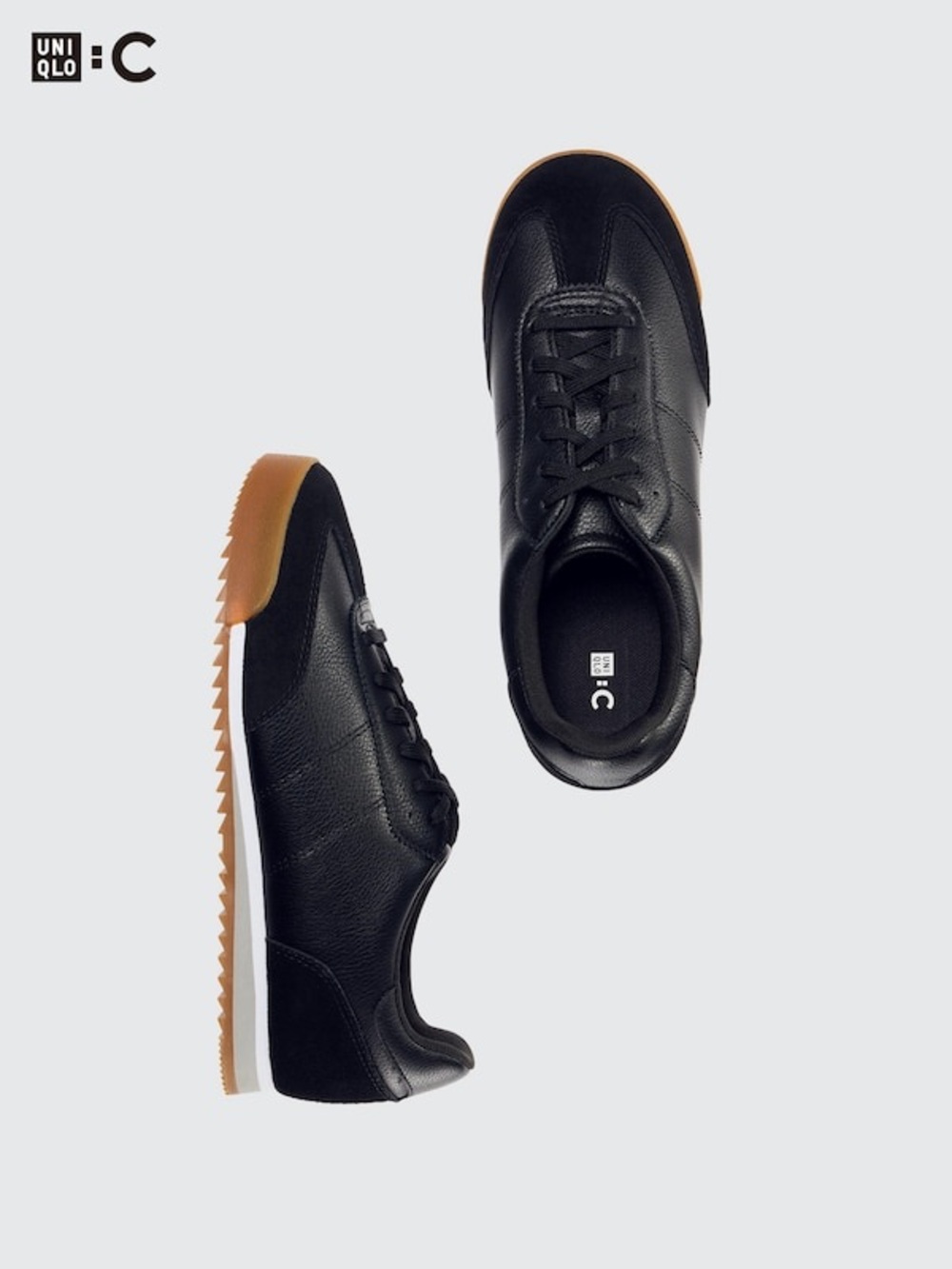 NEW Uniqlo Suede Combination Sneakers sz 6.5